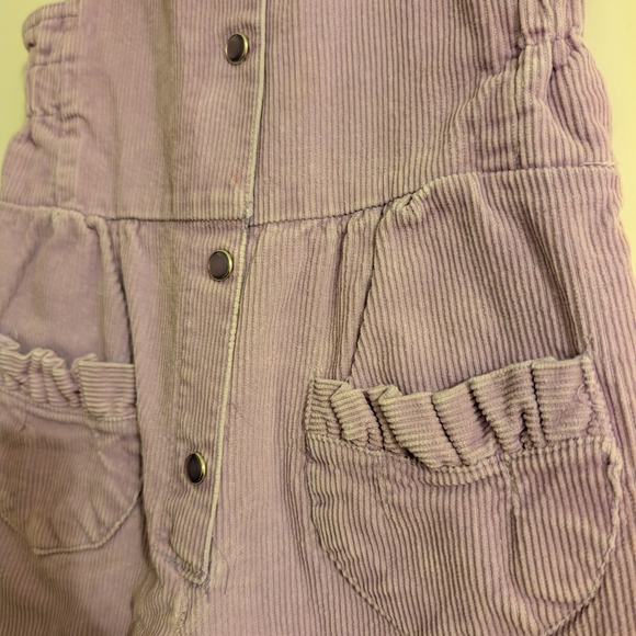 Vintage Y2K Petite Club Purple Corduroy Jumpsuit - Picture 2 of 7
